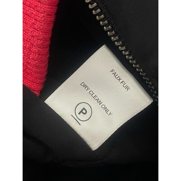 Tularosa Prelude Layered Puffer With Faux Fur in Black - Picture 11 of 12